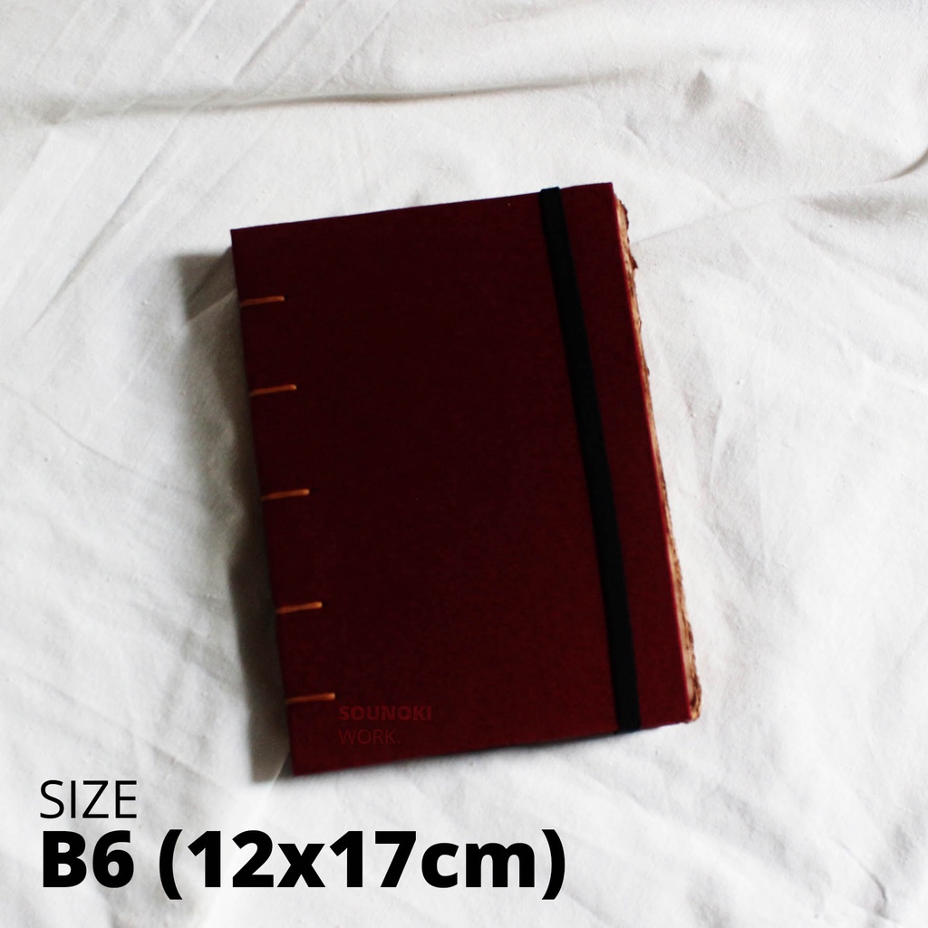 Jual Notebook Vintage Paper Cover Polos | Ukuran B6 | Shopee Indonesia