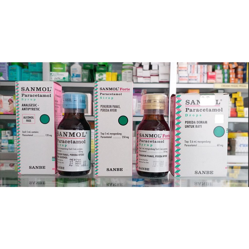 Jual Sanmol Syrup, Forte dan Drop | Shopee Indonesia
