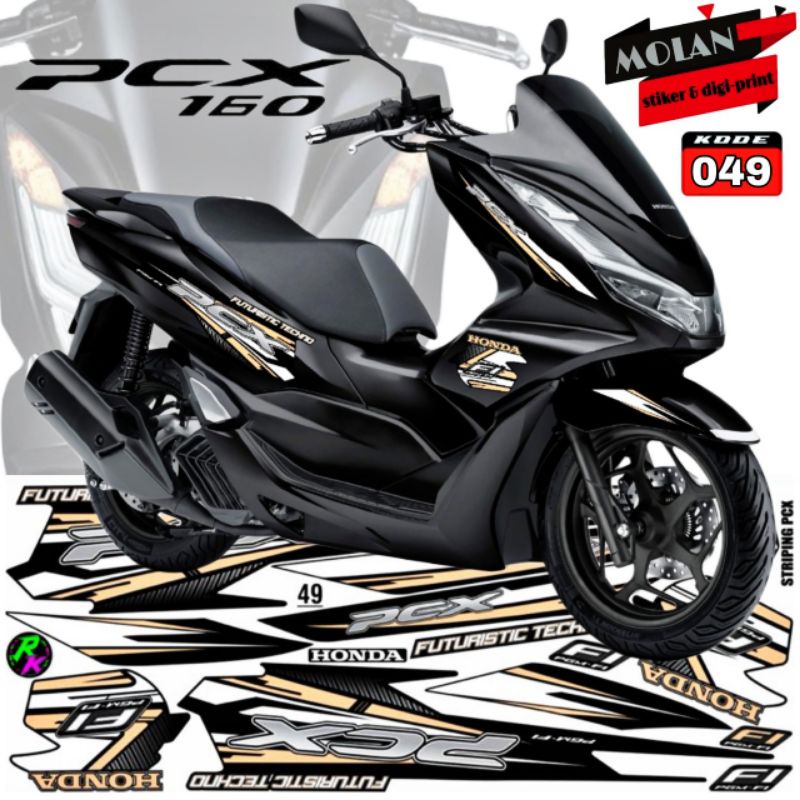 Jual Decal Sticker Striping Variasi All New Honda Pcx 160 New Pcx 160 2022 Pcx Hybrid Pcx