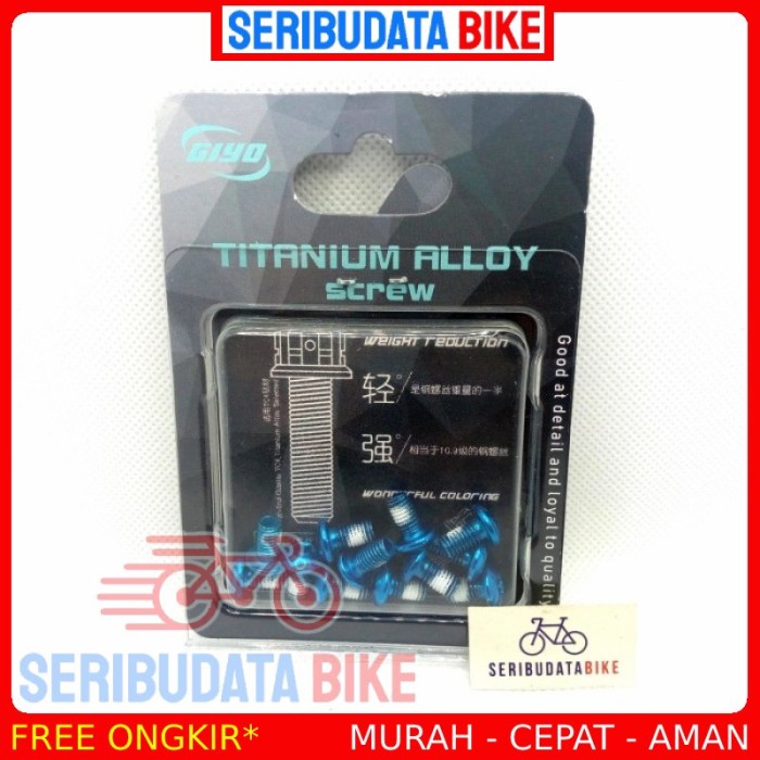 Jual Baut rotor piringan cakram sepeda warna 12 pcs | Shopee Indonesia