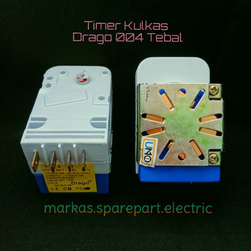 Jual Timer Kulkas Drago 004 (Tebal) | Shopee Indonesia