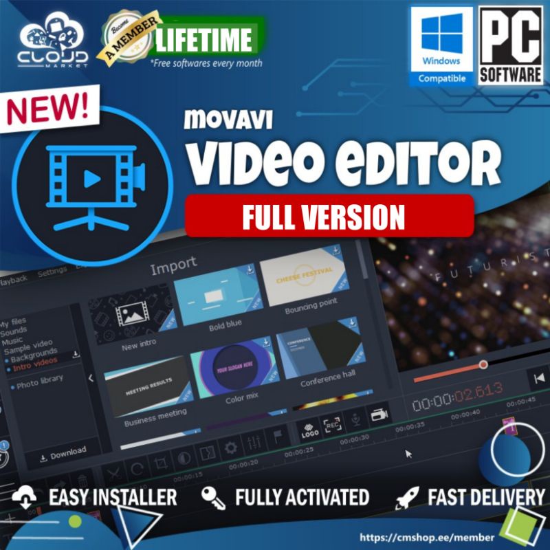 Jual Movavi Video Editor Plus Ver Terbaru FULL VERSION (TANPA WATERMARK ...