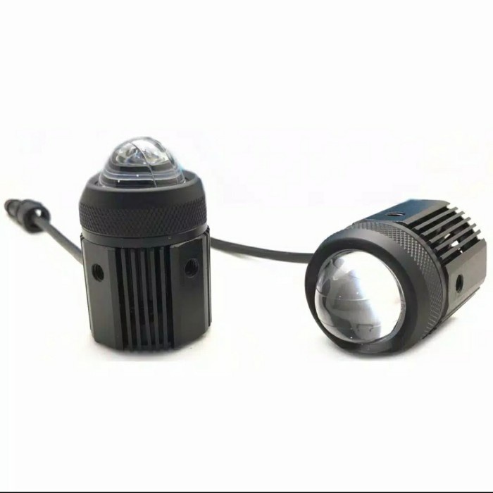 Jual led laser mini d2 dua warna kuning/putih hi low | Shopee Indonesia