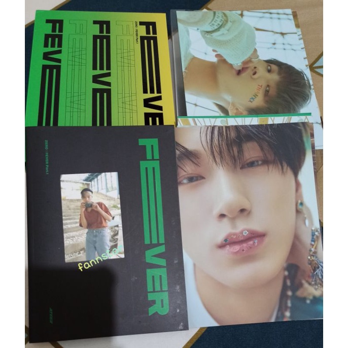 Jual ATEEZ Fever Part 1 album Thanxx version (booked) | Shopee Indonesia