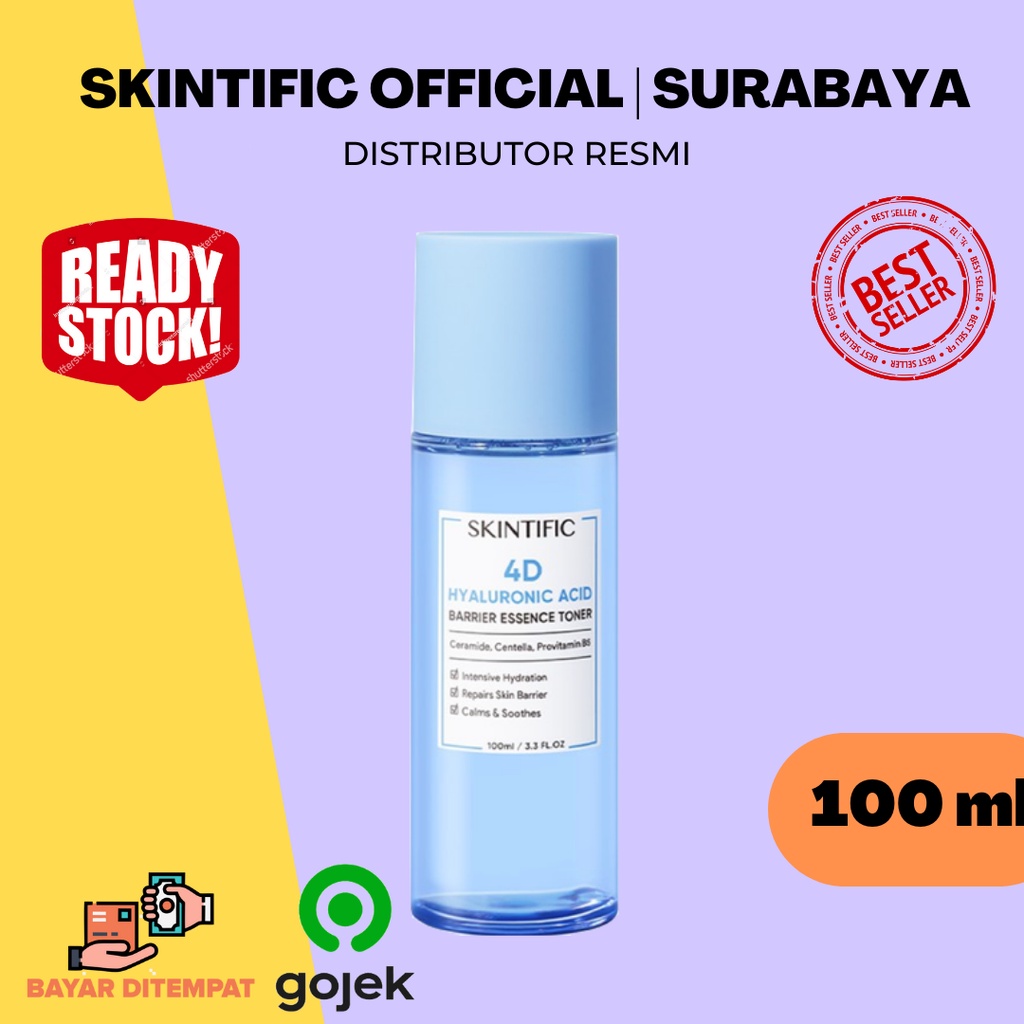 Jual Skintific 4d Hyaluronic Acid Ha Barrier Essence Toner Hydration Shopee Indonesia 8782