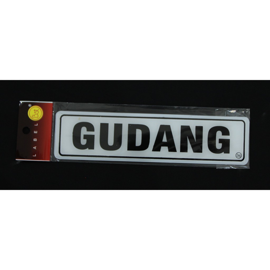 Jual Label Akrilik Tulisan Gudang | Shopee Indonesia