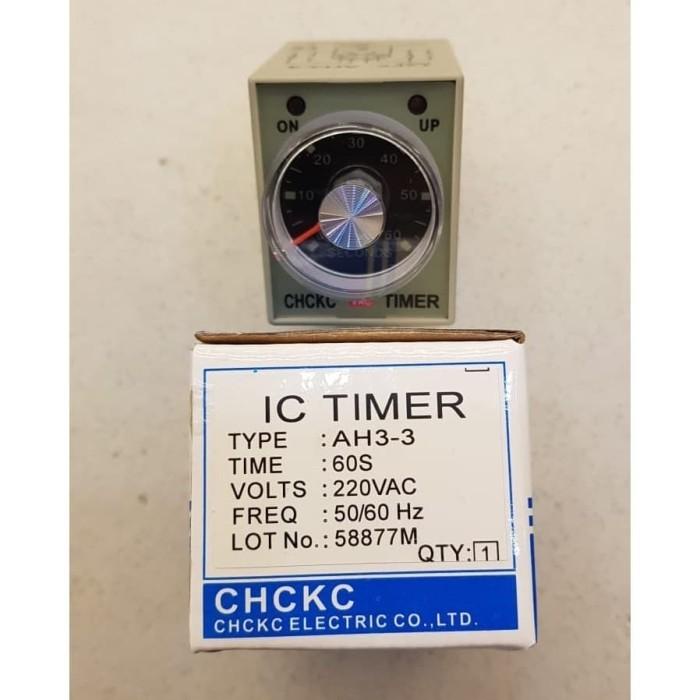 Jual Promo Murah Timer Ah3-3 220V 30 Detik/60 Detik 30S/60S | Shopee ...