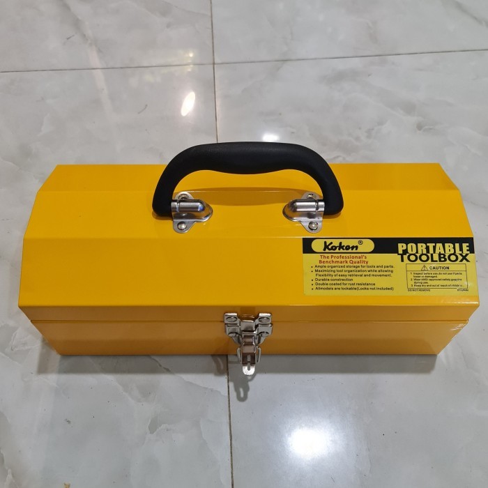 Jual Kotak Alat Tool Box Besi Portable Kokon 1 Tingkat | Shopee Indonesia