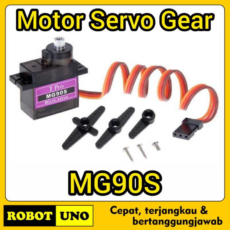 Jual MG90S Tower Pro MG90S Micro Servo Metal Gear Rc Robotik | Shopee ...