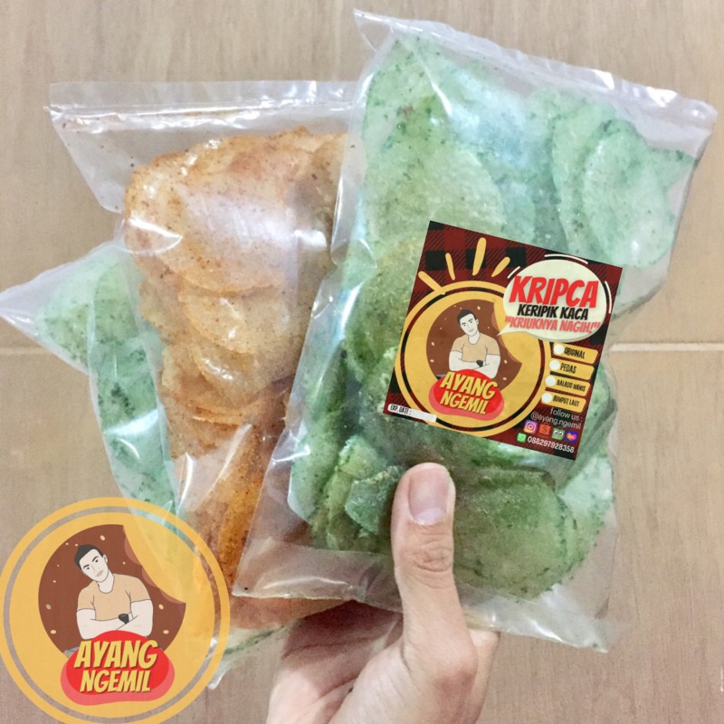 Jual KRIPCA (Keripik Kaca) Kemasan PUAS | Shopee Indonesia