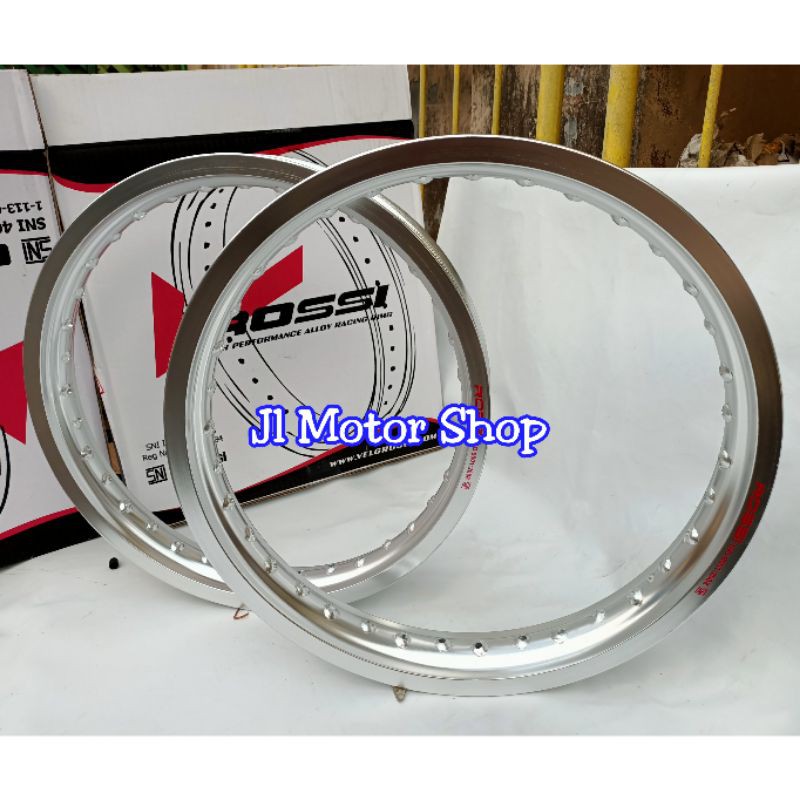 Jual Velg Rossi 185 215 Silver Gold hitam Merah Biru Sepasanggg