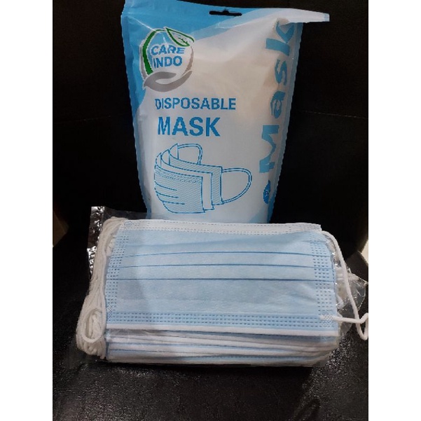 Jual Masker Earloop 50pc 3ply Sachet/ Box | Shopee Indonesia