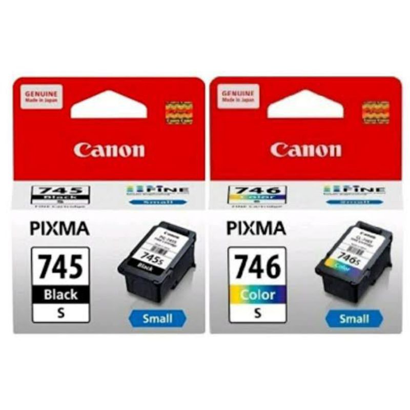 Jual Cartridge canon 745s dan 746s original 100 printer canon MG2570S