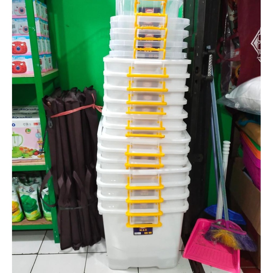 Jual SHINPO Kontainer Plastik Dengan Roda Sky Container Box Kotak ...