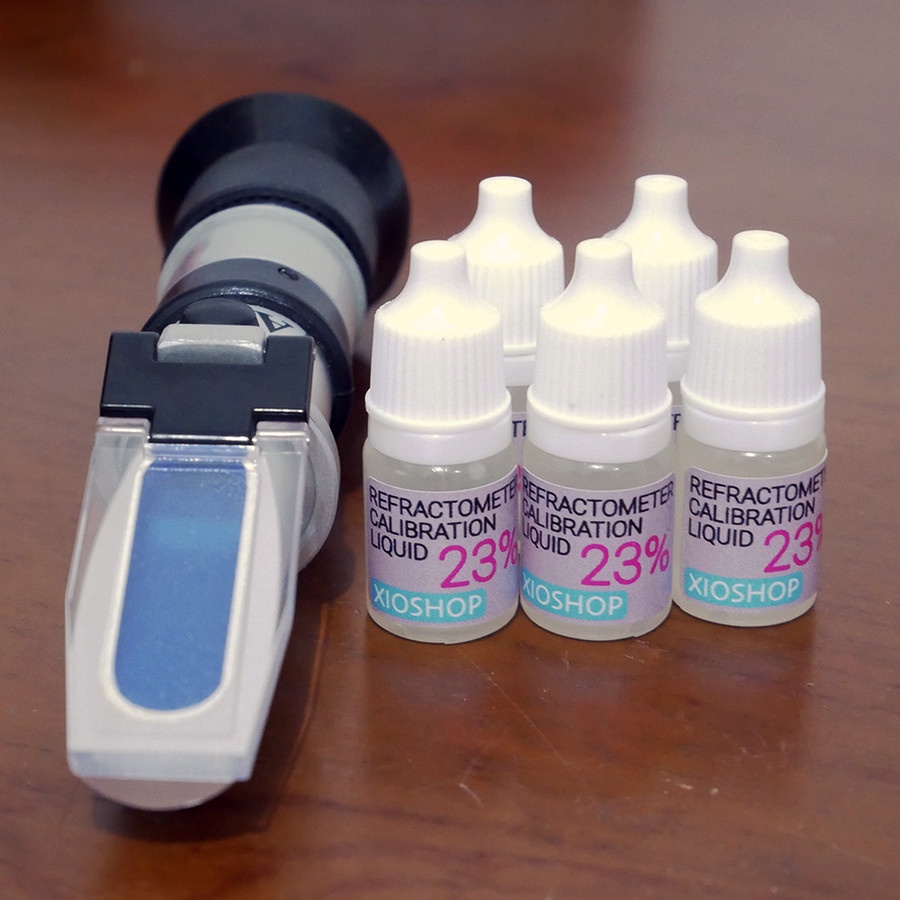 Jual Cairan Kalibrasi Refraktometer Madu / Refractometer calibration liquid Shopee Indonesia