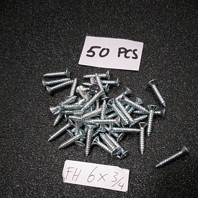 Jual SKRUP TAPING FH 6 × 3/4 TAPPING SCREW (+) Panjang 1.8 cm kepala ...