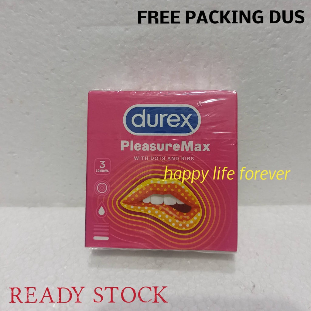 Jual Durex Pleasuremax isi 3 - kondom kontrasepsi | Shopee Indonesia