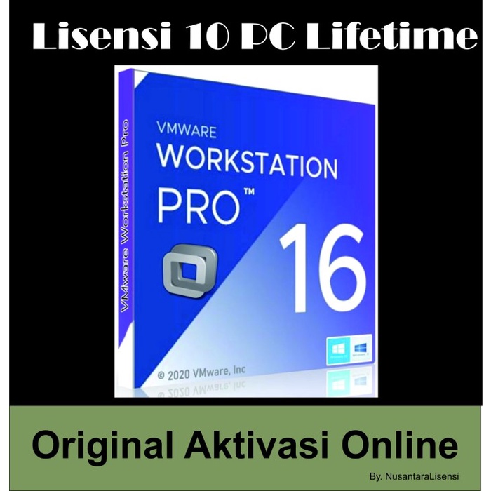 Jual VMWARE WORKSTATION 16 PRO 10 PC LIFETIME [SERIAL NUMBER] | Shopee ...