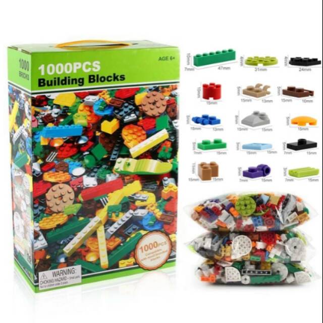 Lego best sale 1000 pcs