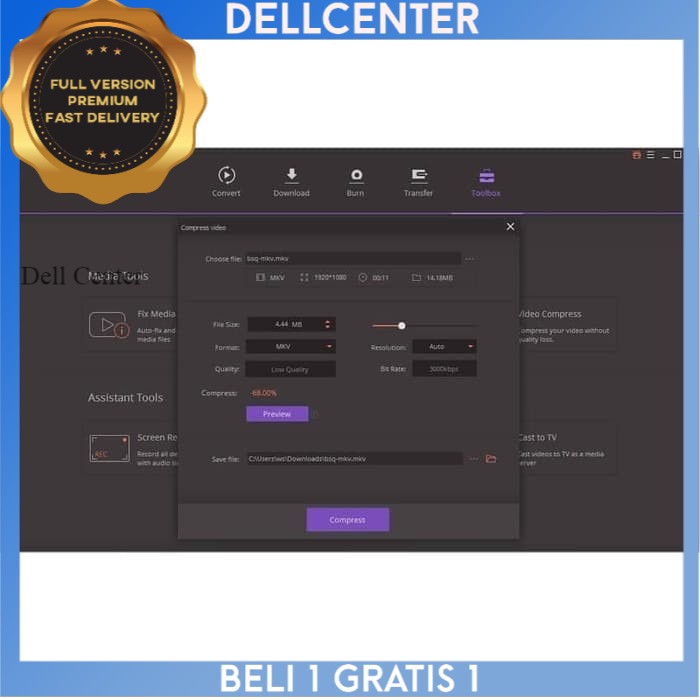 Jual Wondershare Video Converter Ultimate - Aplikasi Pengubah Convert ...