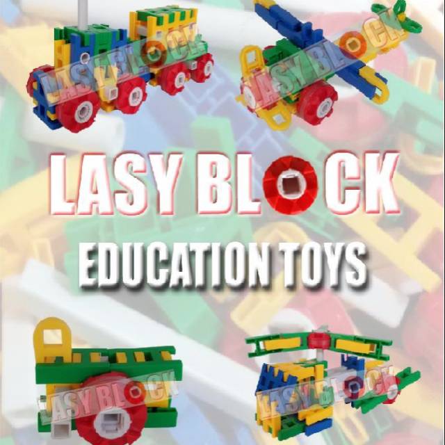 Jual LASY BLOCK EDUCATION TOYS Shopee Indonesia