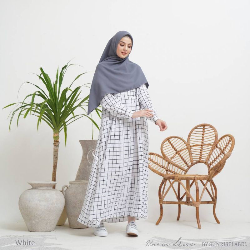 Jual RANIA DRESS SQUARE SUNRISELABEL ORIGINAL | Shopee Indonesia