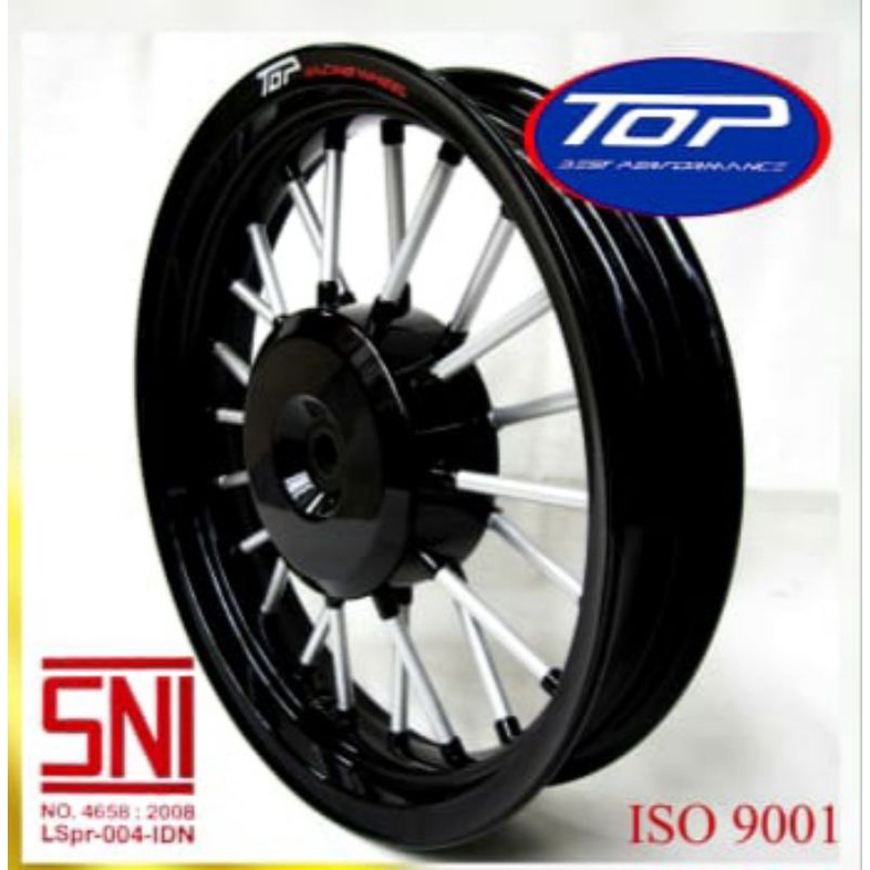 Jual VELG TOP RACING WHEEL ANDONG UK 215 250 RING 14 BEAT SCOOPY GENIO ...