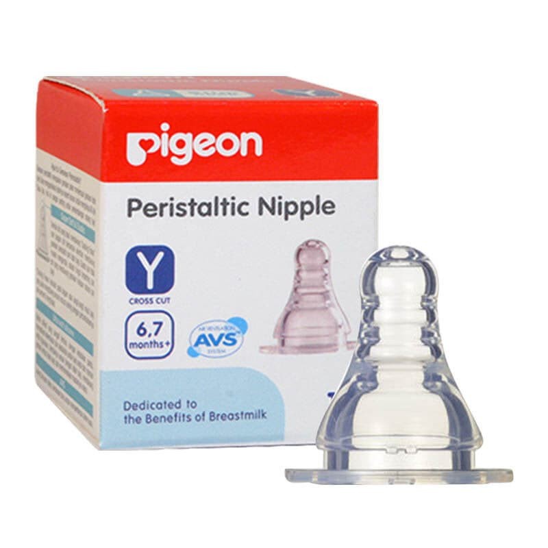 Pigeon Peristaltic Nipple Y Slim Neck Bottle [2 Pcs] - Main Image