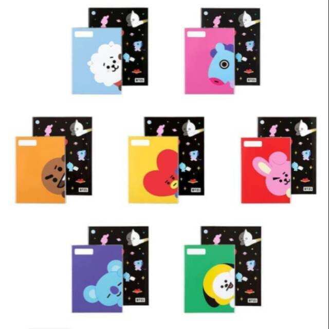 Jual BT21 Notebook Monopoly X BT21 Official | Shopee Indonesia