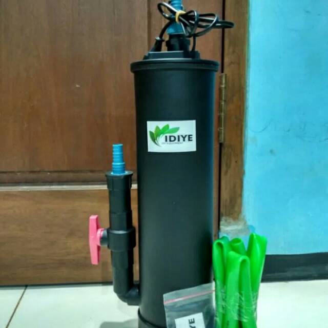 Jual filter canister diy/ canister diy/ canister 1000L/jam fullset siap