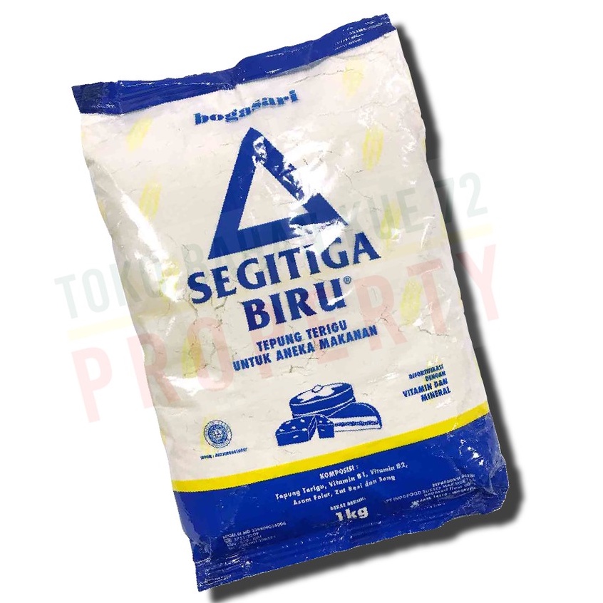 Jual Segitiga Biru Ekonomis 1kg - Tepung Terigu Bogasari Serbaguna ...