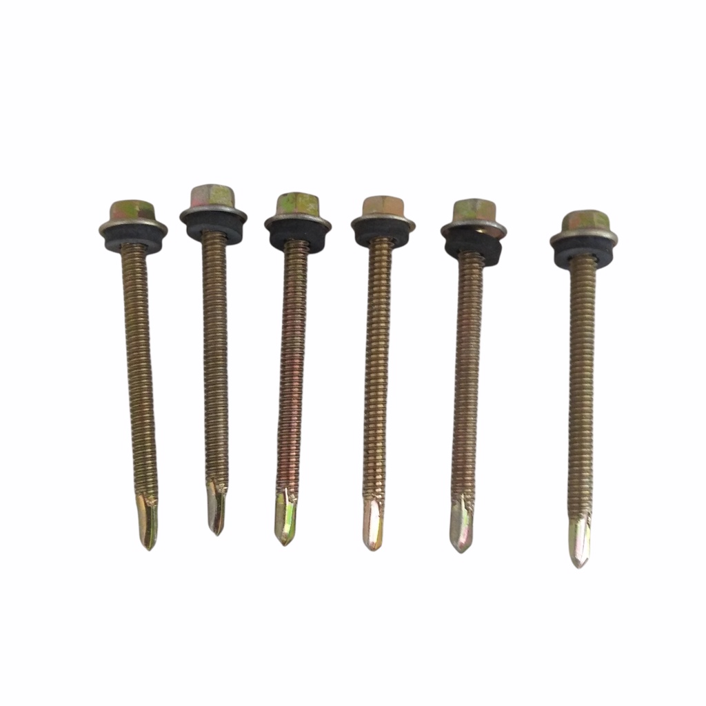 Jual BAUT ROOFING M5 x 60 LION 1 DUS ISI 300 PCS ROFING ROPING BAUT ...