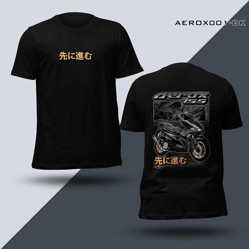 Jual Baju Kaos Motor Yamaha Aerox 155 Raider Pria Keren Premium Distro Sablon Dtf Cotton Combed 5063