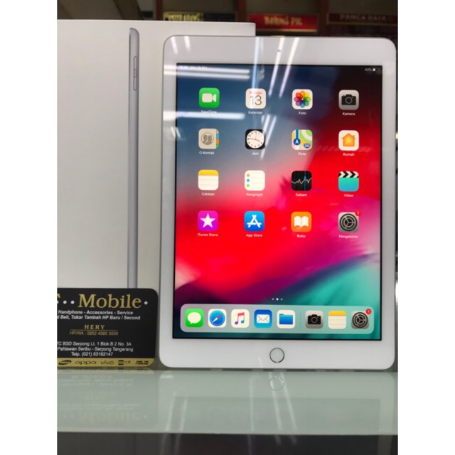 Jual APPLE IPAD 6 TH GENERATION MODEL A1893 WI-FI 2GB RAM 32GB, SECOND ...