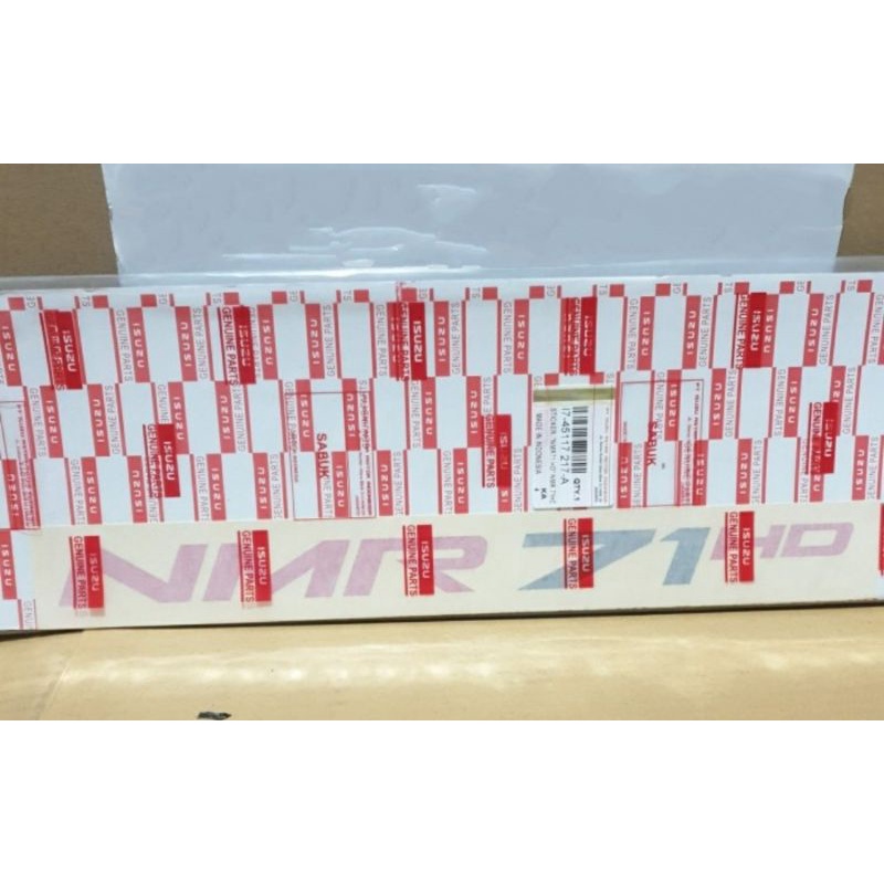 Jual STICKER / STIKER NMR 71HD 7-45117 217-A | Shopee Indonesia