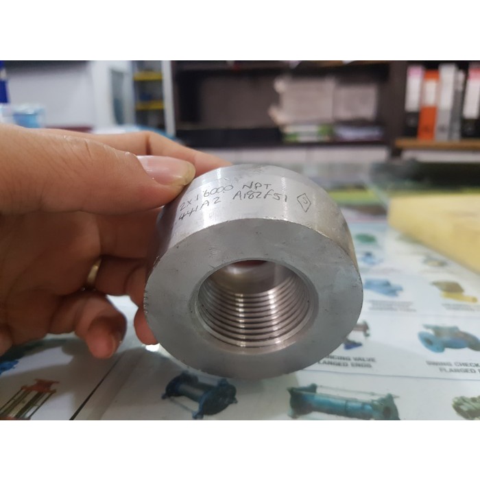 Jual Threadolet 6000 1" x 2" A182 F316L Shopee Indonesia