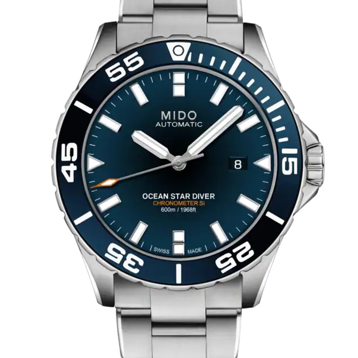 Harga jam tangan best sale mido ocean star chronometer