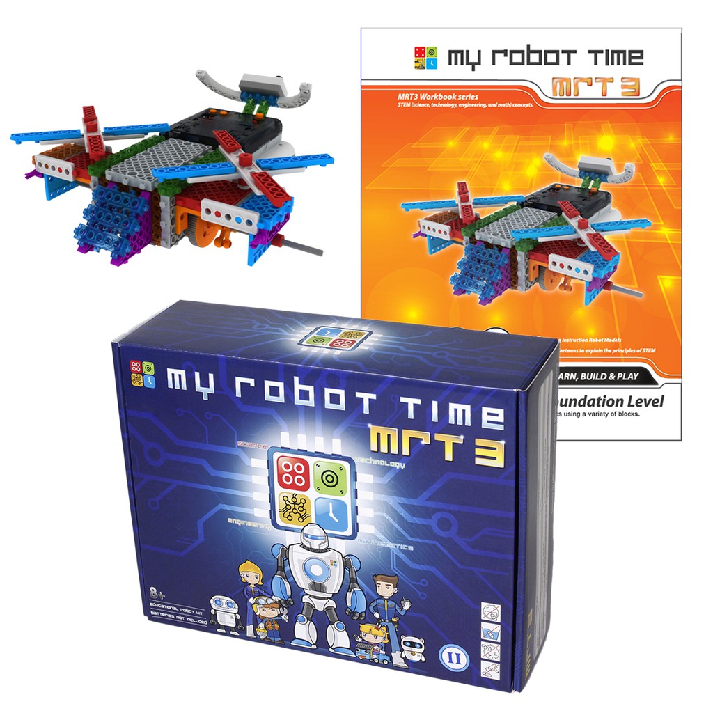 Product image MRT 3 FULL KIT (EDUCATION KIT) / MY ROBOT TIME / ROBOT / RobotEdukasi / Robotic / KITRobot MRT 3.1