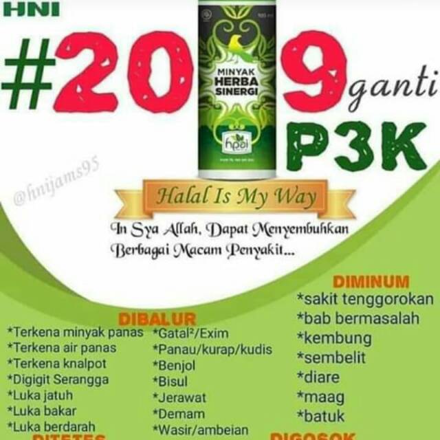 Jual Minyak herba sinergi (MHS) | Shopee Indonesia