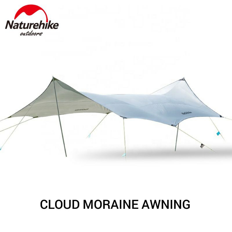 Jual FLYSHEET CLOUD MORAINE AWNING NATUREHIKE NH19TM004 WATERPROOF