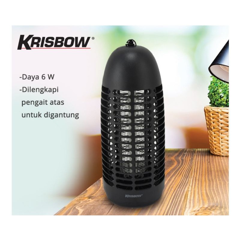 Jual perangkap sengat setrum nyamuk krisbow insect killer pembasmi ...