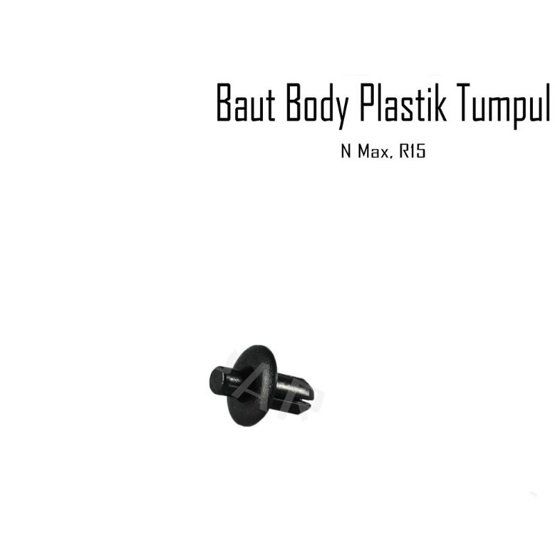 Jual BAUT / BAUD KANCING / KLIP BODY PLASTIK RIVET TUMPUL NMAX 155 ...