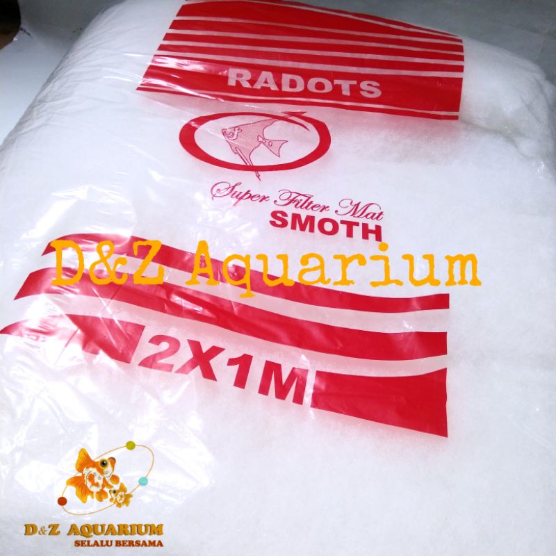 Jual Busa Filter Besar 2x1 meter Kapas Filter Aquarium Saringan ...