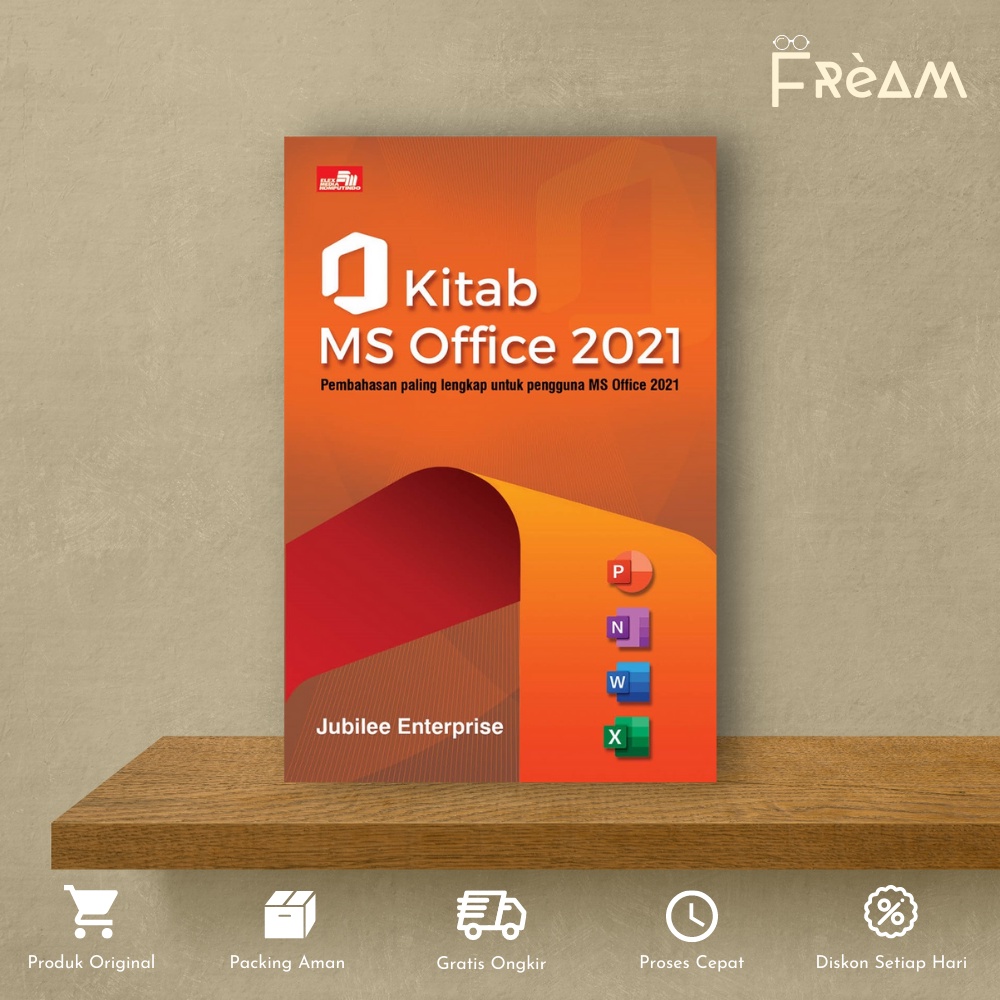 Jual Buku Komputer Kitab MS Office 2021 By Jubilee Enterprise | Shopee ...