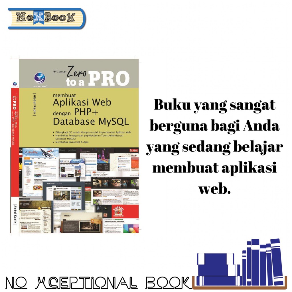 Jual BUKU FROM ZERO TO A PRO - MEMBUAT APLIKASI WEB DENGAN PHP DAN ...