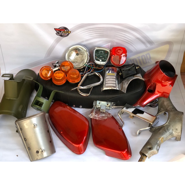 Jual Paket body set c70 paket hemat minti Pitung sepaket Honda c70 ...