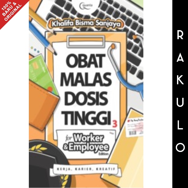 Jual Buku Obat Malas Dosis Tinggi For Worker And Employee Edition