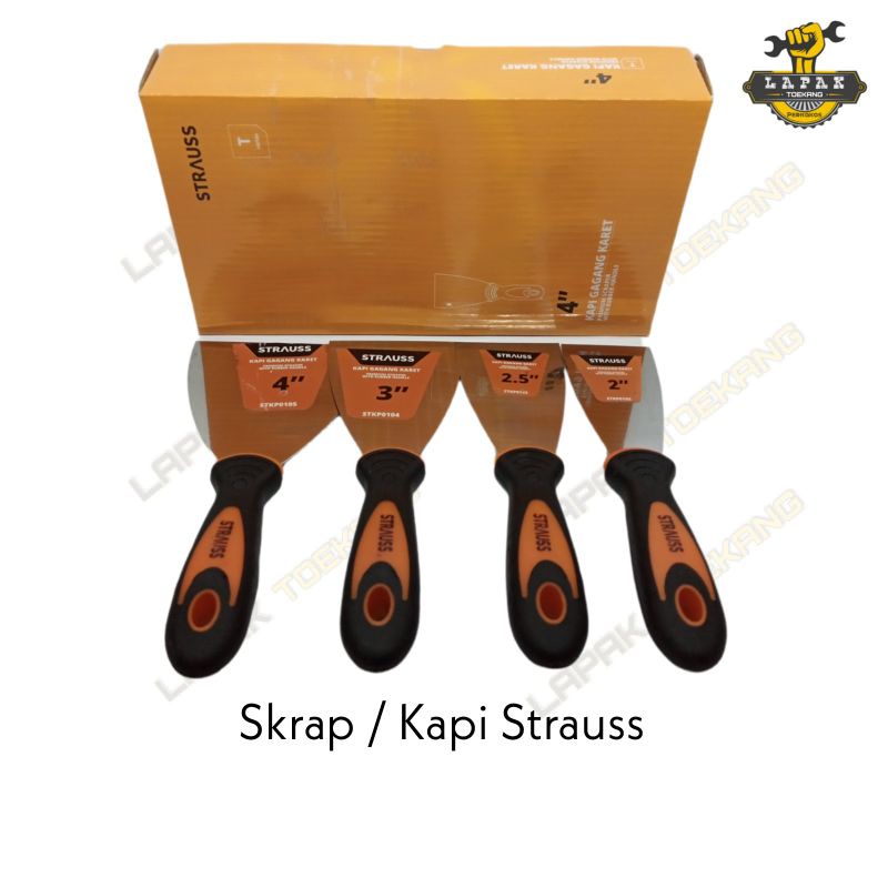 Jual Scrap Skrap Sekrap Kapi Strauss 2 , 2½ , 3 , 4 inchi gagang Karet ...