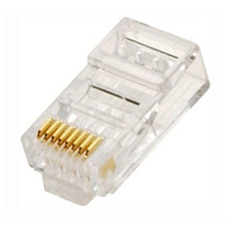 Jual Connector Konektor RJ45 LAN CAT6 INTERNET CAT 6 SAP ISI 50 ...