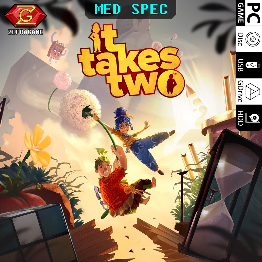 Jual IT TAKES TWO/IT TAKE TWO PC Full Version/GAME PC GAME